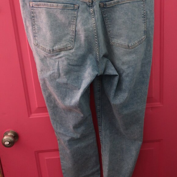 OLD NAVY OG Straight Stretch Button Fly Jeans Size 16 - Picture 3 of 5